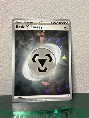 Basic Metal Energy SVE 016 Pokemon Prismatic Evolutions Reverse Holo - Image 1 of 2