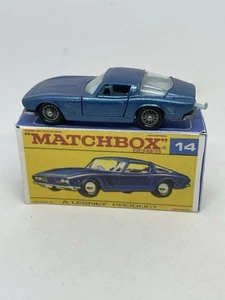 Matchbox Lesney 14 Iso Grifo con caja de reproducción ruedas de radios Iso Grifo. - Imagen 1 de 6