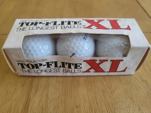 XL TOP-FLITE Golfbälle High Trajectory 3er Pack - unbenutzt  - Bild 1 von 4