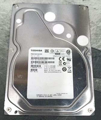 Toshiba MG03ACA 2TB Internal 7200RPM 3.5" (MG03ACA200) HDD - Image 1 of 2