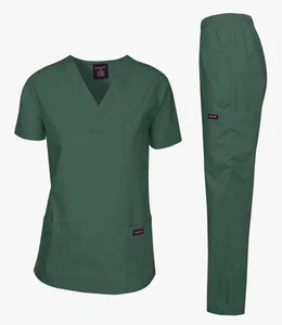 NEW NWT Dagacci Scrubs Medical Uniform Women Men Scrub Set Medical Top and Pants - Picture 1 of 4