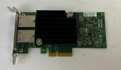 Сетевой адаптер Dell Intel X520-DA2 два порта 10 Гб SFP+ PCIe DP/N 0C4D5P - Изображение 1 из 3