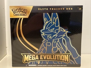 Pokemon TCG Mega Evolution Elite Trainer Box Lucario ETB Brand New Sealed - Bild 1 von 6