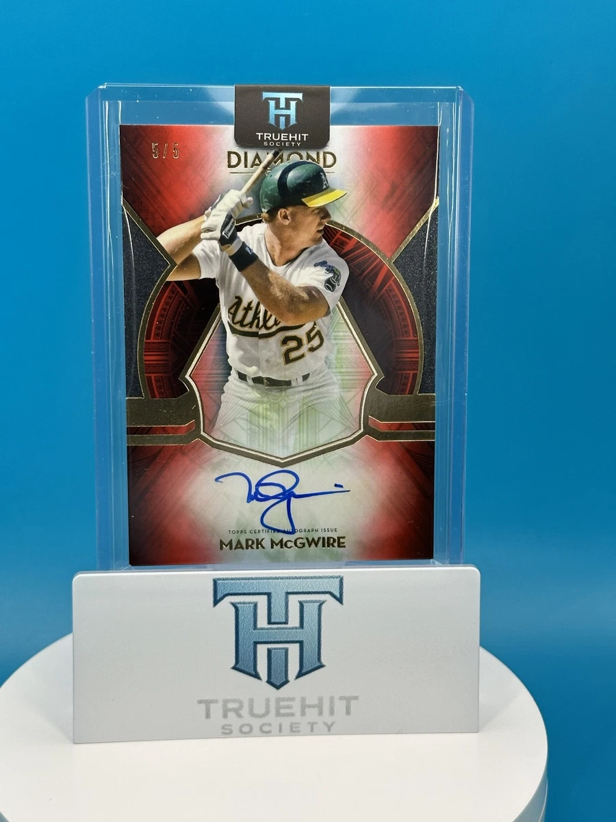 Topps Mark McGwire Baseball Serial Numbered Sports Trading Cards