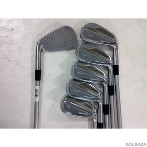 Mizuno Pro 518 Titanium Muscle Iron Set Golf Club 5-P 6S Oti95/S #AP05647 - Picture 1 of 7