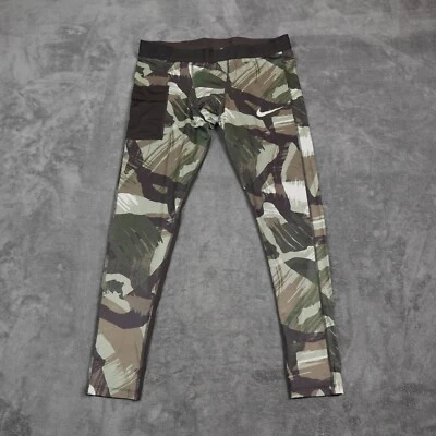 Nike Hombres Pro Medias Hombres 3Xl Cepillo Camuflaje Cintura Elástica Pull On Entrenamiento Foto 1 de 4