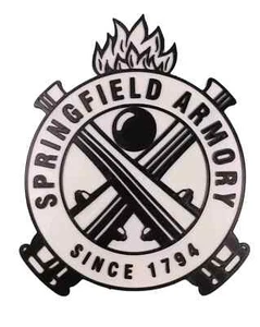Springfield Armory Sign 3d Printed Wall Decor - Picture 1 of 4