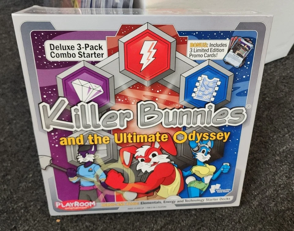 Playroom Entertainment Killer Bunnies Oddessy Starter Combo Heroic and Azoic