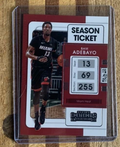 2021 Panini Contenders BAM ADEBAYO #43 - Heat - Picture 1 of 2