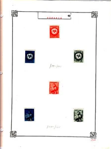 ROMANIA Old Stamps Roumanie vieux timbres sur feuiles d'albums lot 461 & 462 - Imagen 1 de 2