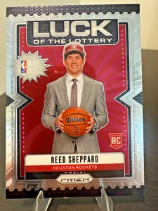 2024-25 Panini Prizm Reed Sheppard Luck of the Lottery Rookie #1 - Rockets - Picture 1 of 1