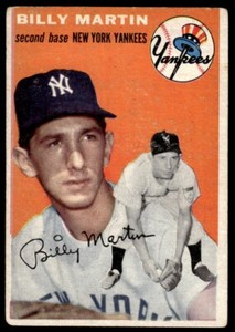 1954 Topps Billy Martin #13