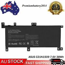 For ASUS X556U X542U X556UB F556UV F555DG 38Wh Battery C21N1509 C21N15WZ