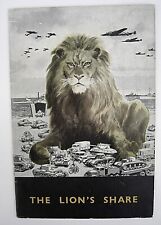 Heimatfront 1st ED Werbe Broschüre die Lions Share FERODO LTD ww2 Support 1946