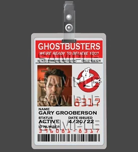 Ghostbusters - Gary Grooberson cosplay I.D. Insignia - Imagen 1 de 2