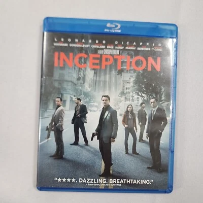 Inception (Blu-ray, 2010) Leonardo DiCaprio, Joseph Gordon-Levitt, Tom Hardy - Image 1 of 4