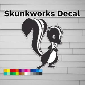 Decalcomania Skunkworks per auto, finestra, laptop, cassetto, bottiglia d'acqua, adesivo Lockhee - Foto 1 di 6
