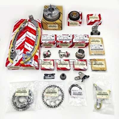 For Toyota 2005-2012 Tacoma 2010 4Runner 2.7L 2TRFE Genuine OEM Timing Chain Kit - Изображение 1 из 4