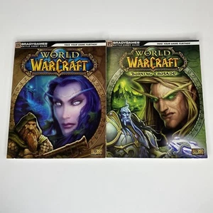Lot 2 World Of Warcraft The Burning Crusade Bradygames Battle Chest Guides 2007 - Picture 1 of 8