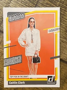 2024 Panini Collezione Caitlin Clark - Highlights Caitlin Clark #H15 (RC) - Foto 1 di 2