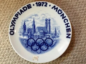 "Olympiade 1972 München, München Olympia Souvenirplatte, 12" - Bild 1 von 3