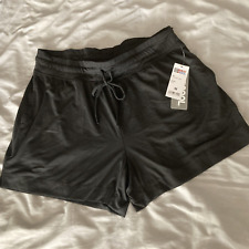 NEW Black 32 Degrees Heat Cool Casual Shorts Sleepwear Size Medium Women Comfy