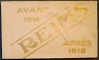 Carnet Cartes Postales Anciennes Reims 20 Vues Avant 1914  Apres 1918