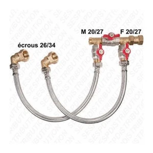 Kit complet de raccordement pour adoucisseur kit by-pass - Picture 1 of 1
