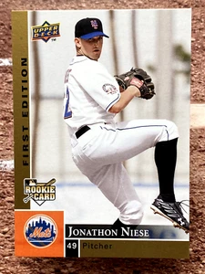 2009 Upper Deck First Edition Jonathon Niese #198 - Bild 1 von 2