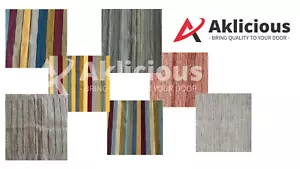 100% Wool Egyptian Handmade Kilim Rug - 190 x 70 - Different colours available - Picture 1 of 33