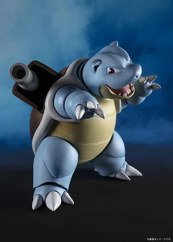 Pokemon Blastoise Arts Remix Action Figure 100mm PVC ABS Bandai SHF USED Cover