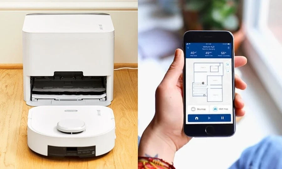 ReadyClean® A3 Robotic Mop Wet/Dry Mopping Hard Floor Robot, Auto-Pad Change - Image 1 of 4