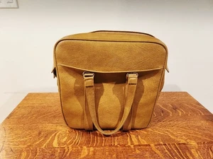 Vintage Samsonite Silhouette Ringelblume Vinyl Reisetasche, 60er Jahre Handgepäck - Bild 1 von 10