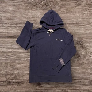 Tommy Hilfiger Soft Cotton Loose Fit Lounge Hoodie Navy Blue Size XL - Picture 1 of 4