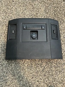 09-18 Ram Center Console Back End Cover Panel Rear 12v Power Port Vent Heated - Picture 1 of 6