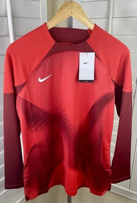 Nike Goal Keeper Football Soccer Jersey Red DH8226-657 Womens Size L - Image 1 of 4