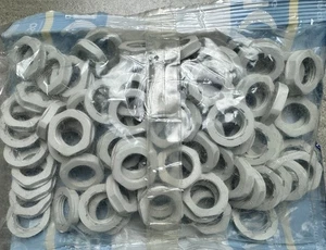 BM 4817 polyamide Locknut Grey /Gray Colour, Size M16 x 1.5, 100 Pc's Per Pack - Picture 1 of 2