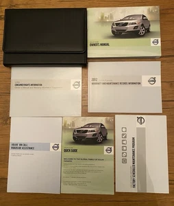 2012 Volvo XC60 Owners Manual Set With Case And Supplements - Foto 1 di 1