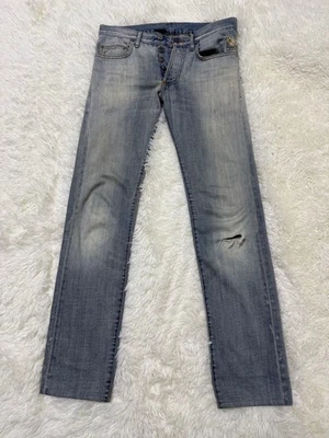 Jeans Dior Homme Hedi Era D01 desgastado tamanho 27 #PCDAK4 - Imagem 1 de 4
