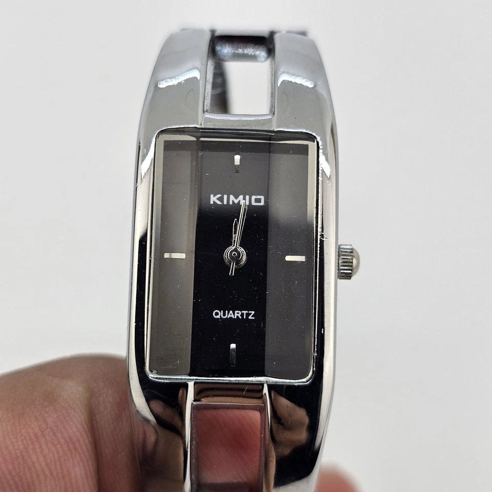 Kimio Women's Watch 20MM Gray Bracelet 5-6" New Battery Working READ DESCRIPTION - Image 1 of 4