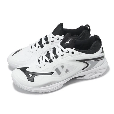 Mizuno Wave Claw Neo 3 Wide White Black Men Unisex Badminton Shoes 71GA2473-20 - image 1 of 4