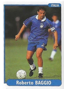 1996 DS EuroFoot 96 England Sticker #196 Roberto Baggio Italien - Bild 1 von 3