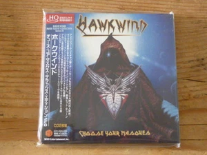 Hawkwind: "Choose Your Masques" Japan Mini-LP 2 CD HQCD IECP-20214 [hawklords QN - Picture 1 of 8