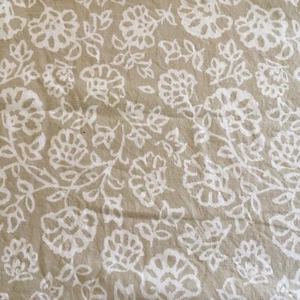 IKEA TRINDSTARR Duvet cover twin size beige and white - Picture 1 of 7