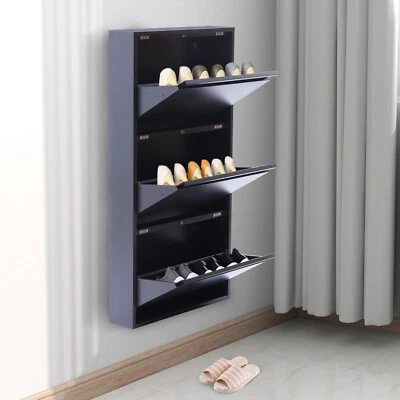 Modern Shoe Rack Cabinet Storage Shoes With Drawer High-Capacity Home Furniture - Image 1 of 4