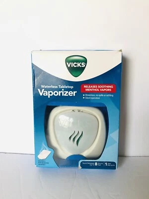 Vicks Waterless Tabletop VAPORIZER with 5 VapoPads, Model V1800BXNV New - Image 1 of 4