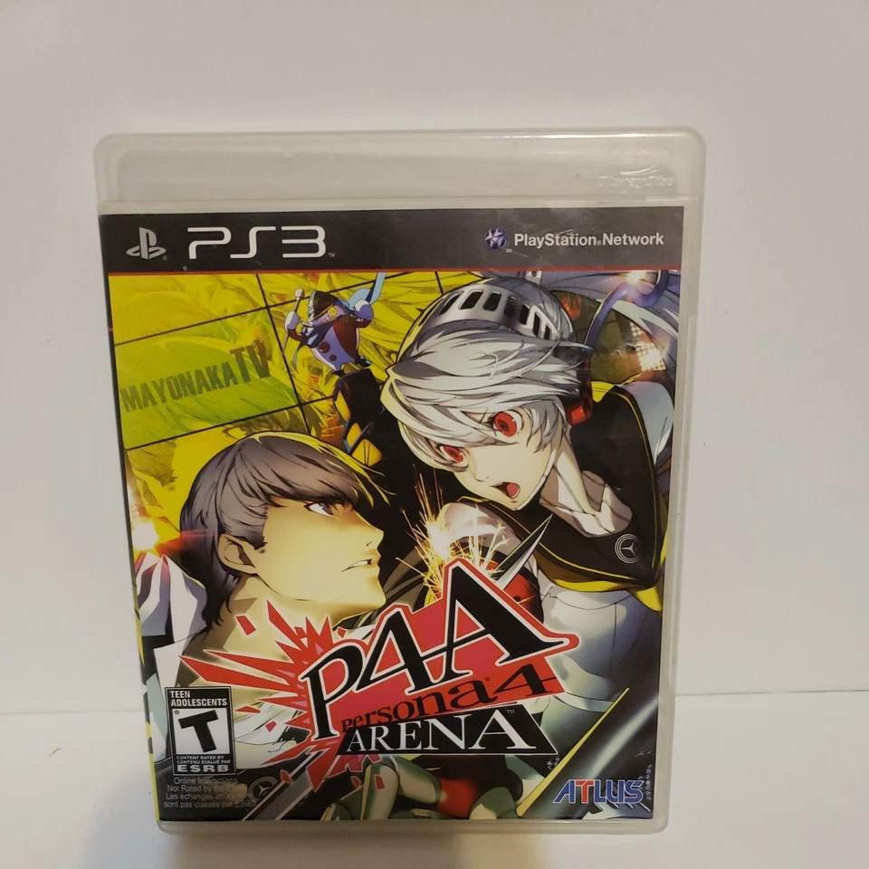 Persona 4 Arena disc  Case and box no  Manual included,  - Image 1 of 4