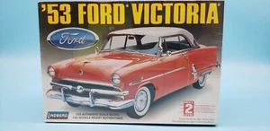 LINDBERG 1953 FORD VICTORIA!!! 1/25 SCALE MODEL CAR KIT!!! NEW IN THE PACKAGE!! - Picture 1 of 5