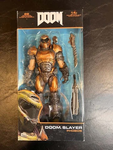 McFarlane Toys DOOM SLAYER Phobos Video Game Action Figure 7" 2020 NIB New MIB Cover