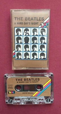 The Beatles A Hard Day's Night Ultra Rare Cassette tape - Image 1 of 2
